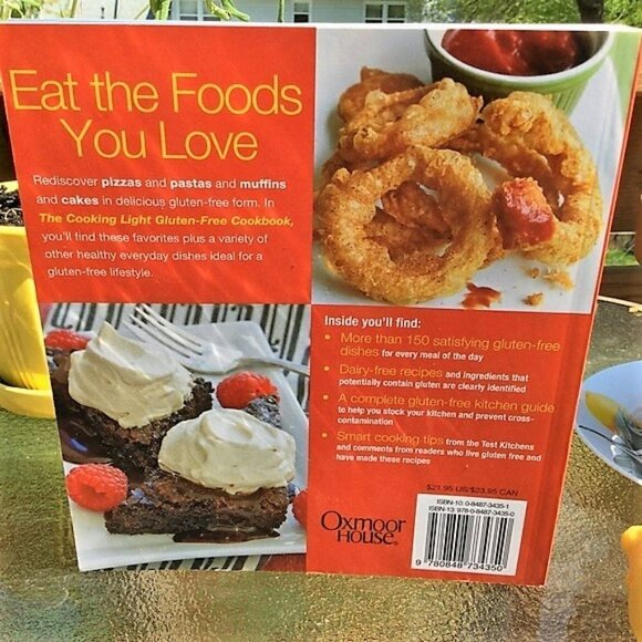 THE COOKING LIGHT GLUTEN-FREE COOKBOOK LIKE NEW - Picture 4 of 4